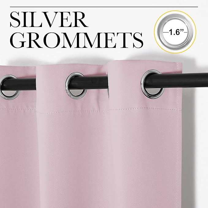 NICETOWN Room Darkening Drapes for Nursery - Image 3