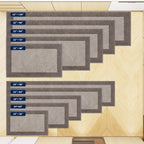 Runner Rug 32" x 120", for Hallway, Floor, Bedroom, Roll Packing