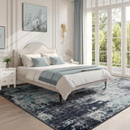 Washable Area Rugs 7'x9' Non-Slip Modern Abstract Soft - Image 9