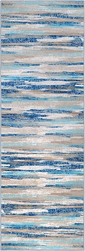 Lansny Modern Abstract Runner Rug 3x8 - Image 9