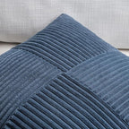 Fancy Homi 2 Packs Dusty Blue Lumbar Decorative Throw Pillow Covers 14x24 Inch - Image 3