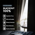 SimpleHome 100% Blackout Curtains - Image 2