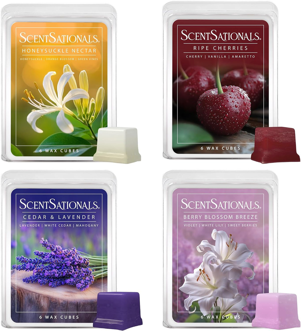 Scentsationals Down to Earth - Scented Wax Melts Variety Pack
