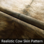 AROGAN Western Decor Faux Fur Cowhide Rug, 4 x 3 Feet Premium Animal Skin Cow - Image 7