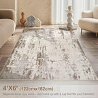 UERMEI 4x6 Area Rug Living Room Rugs - Image 2