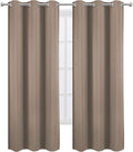 LEMOMO Cappuccino Thermal Blackout Curtains/42 x 95 Inch/Set of 2 Panels Room by Lemomo