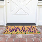 Juvale Lavender Floral Door Mat - Image 4