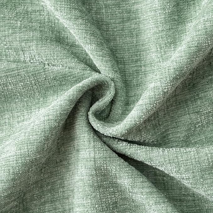 MIULEE Pack of 2 Couch Throw Pillow Covers 20x20 Inch Soft Greyish Green - Image 2