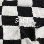 EXQ Home Checkered Throw Blanket, Knitted Blankets - Image 7