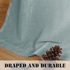 H.VERSAILTEX Living Room Linen Curtains - Image 8