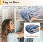 Washable Area Rugs Square 10ft Non-Slip Modern Abstract Soft - Image 5