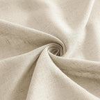MIULEE Linen Curtains 84 Inch Length 2 Panels - Image 8