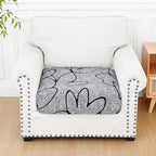 Smiry Printed Couch Cushion Covers, Stretch Soft Couch Covers - Image 5