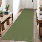 KOZYFLY Runners for Hallways 3x10 ft Washable Kitchen Runner Non Slip Rubber by KOZYFLY