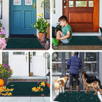 Smiry Front Door Mat Outside Entrance, Heavy Duty Sturdy Natural Rubber Doormat - Image 7