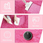 Shag Area Rug for Bedroom 4x6, Fluffy Area Rugs for Living Room, Soft Fuzzy Rug - Image 4