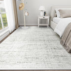 10x12 Area Rugs Washable Rug: Anti-Skid Abstract Modern Living Room Rug Soft - Image 8