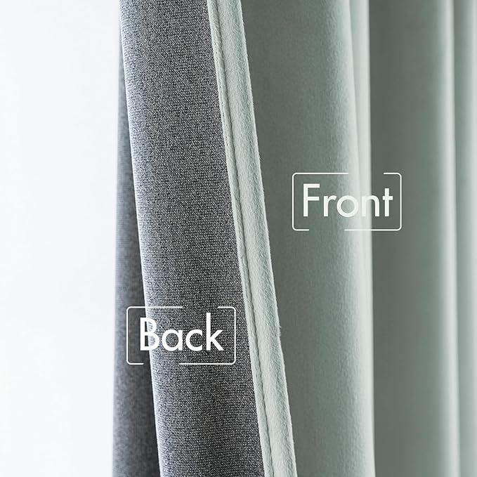MIULEE Velvet Curtains 108 inches - Image 6