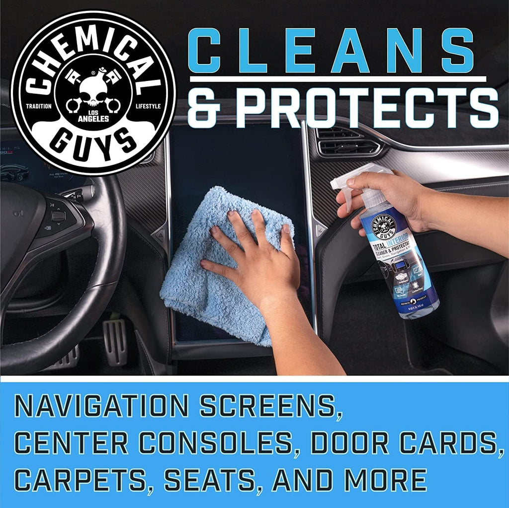 Chemical Guys, Total Interior Cleaner, Protectant & Car Detailer, 1 Gallon