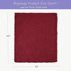 Bigacogo Chunky Knit Throw Blanket - Image 2