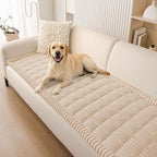 Smiry Couch Cover for Dogs Washable, Non Slip Fuzzy Pet Couch Covers for 3 by Smiry