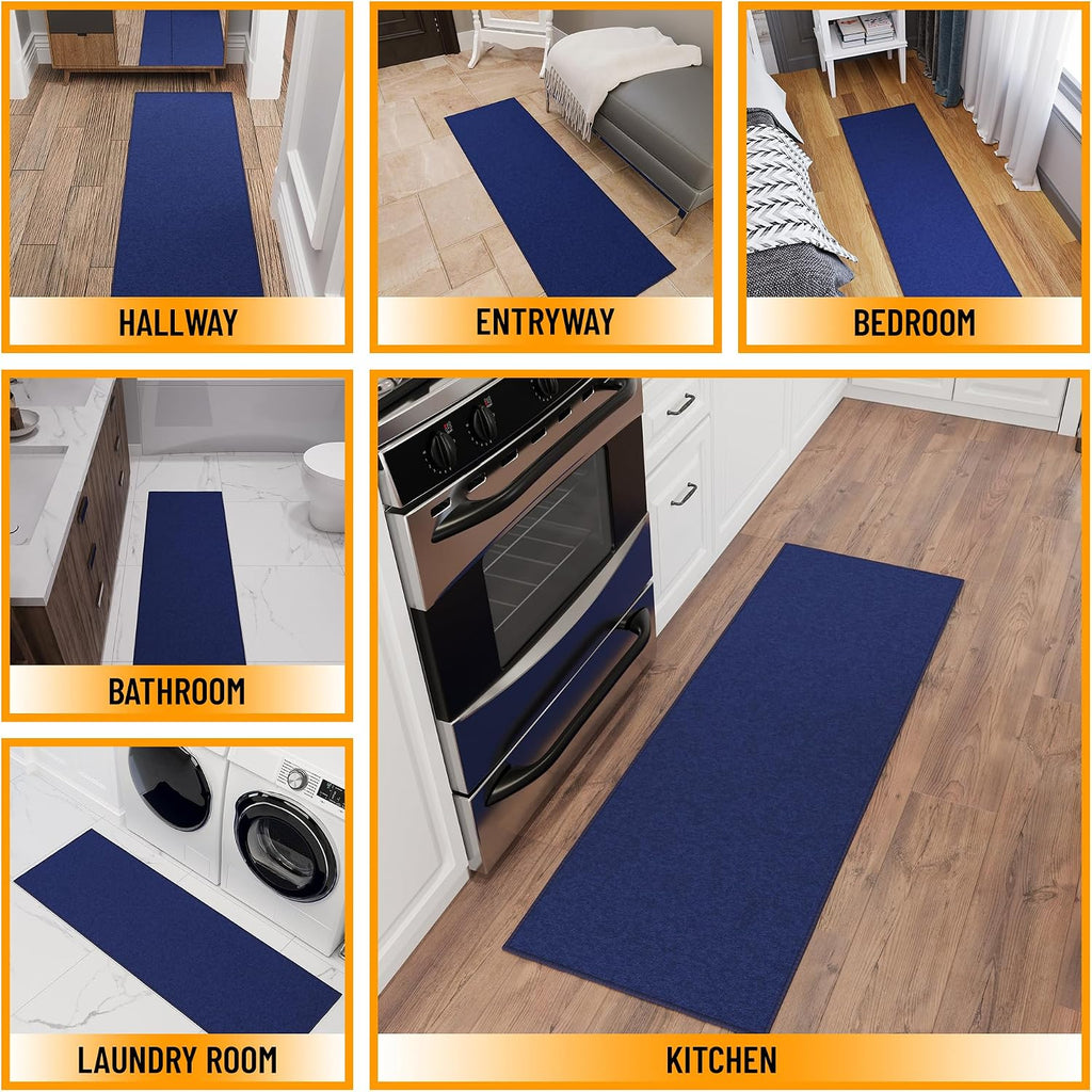 Ottomanson 2x5 Kitchen Runner – Non-Slip Hallway Runner Rug
