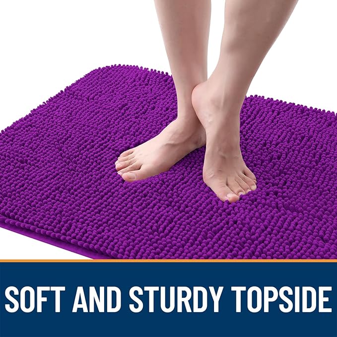 OLANLY Dog Door Mat for Muddy Paws 48x30, Absorbs Moisture and Dirt, Absorbent - Image 4