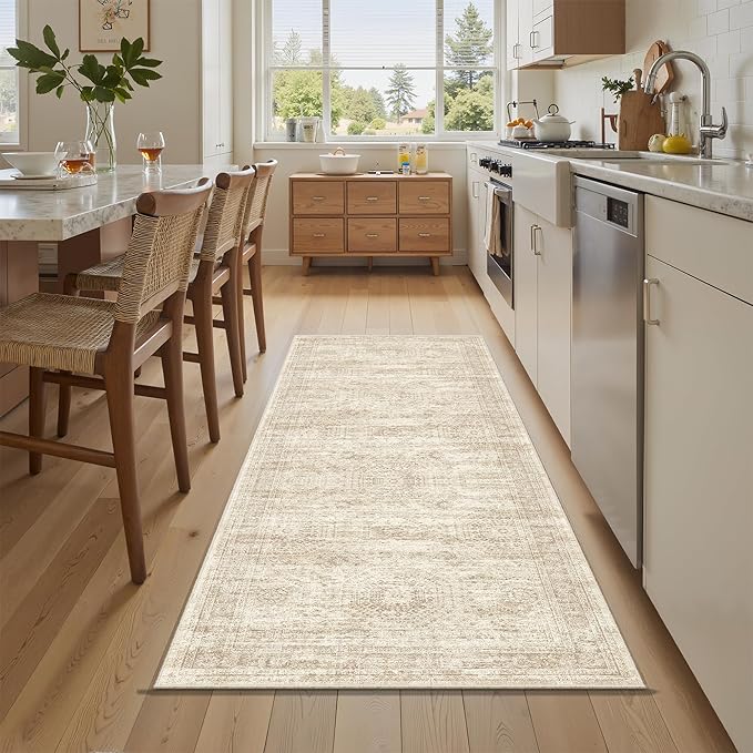 Soalmost Runner Rug 2'x6' Washable Non-Slip Runner Rugs - Image 3