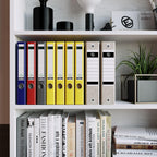 IRONCK Bookshelves and Bookcases Floor Standing 6 Tier Display Storage Shelves 70in Tall Bookcase for Home Office, Living Room, Bed Room