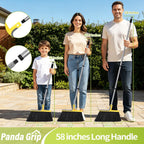 58" Heavy-Duty Commercial Broom, Outdoor Floor Cleaning Broom