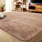 LOCHAS Ultra Soft Indoor Modern Area Rugs Fluffy Living Room Carpets by LOCHAS