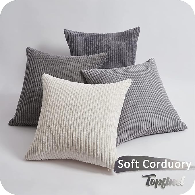 Topfinel Euro Shams Decorative Throw Pillows Covers - Image 7