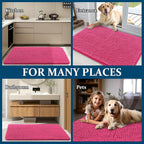 OLANLY Dog Door Mat for Muddy Paws 36x24, Absorbs Moisture and Dirt, Absorbent - Image 8