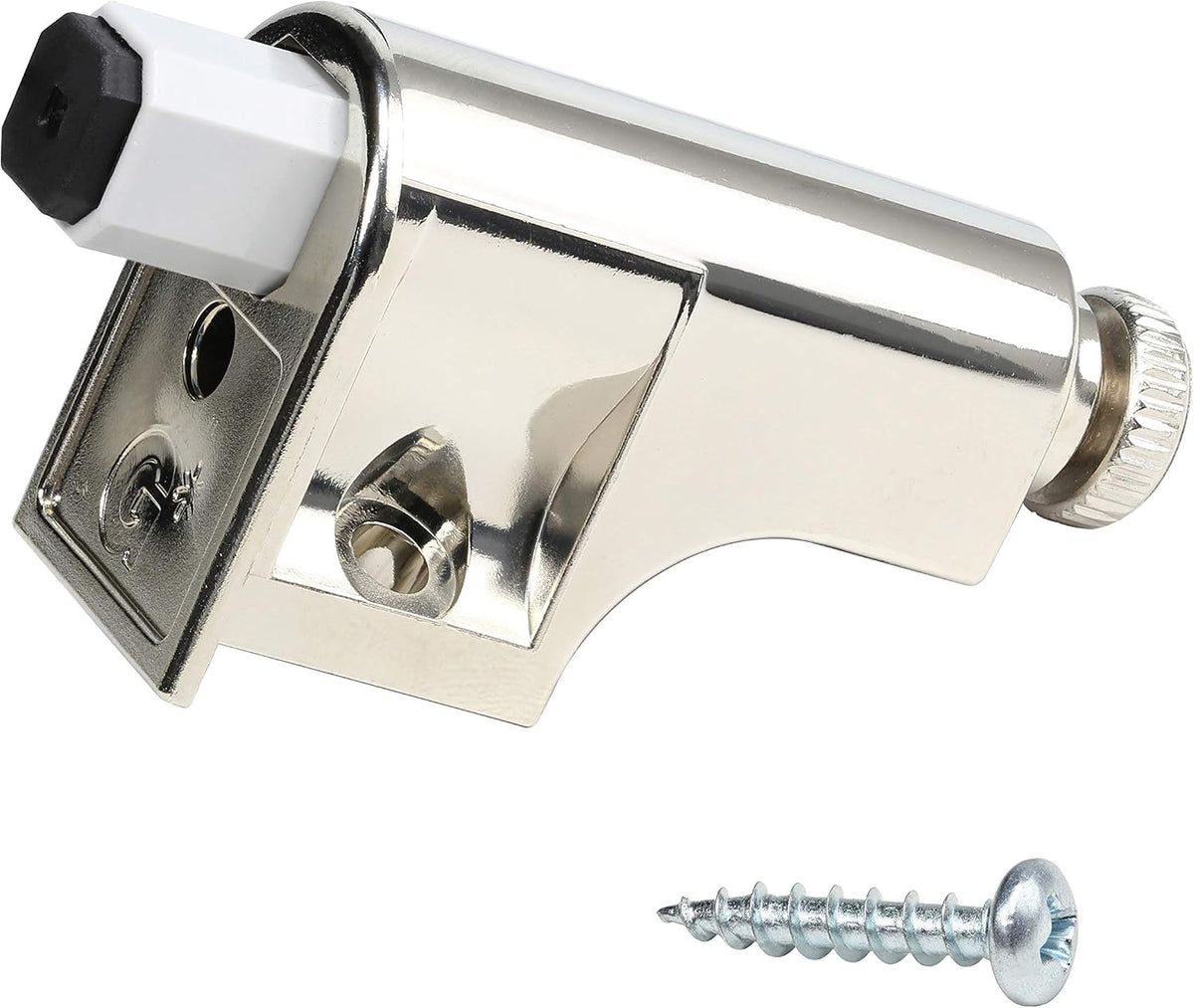 25 Pack Rok Hardware Soft Close Damper for Cabinet Doors/Compact/SoftClose Cabinet Adapter/Hardware/Hinge Polished Nickel Finish, SCD103