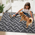 OLANLY Front Door Mat, Non-Slip Rubber Backing, Dirt Resistant and Absorbent - Image 8