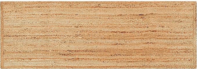 Hausattire Hand Woven Jute Braided Rug, Reversible Boho Entry Area Rugs - Image 6