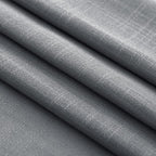 Dark Gray Curtains for Living Room Back Tab Modern Farmhouse Semi Sheer Gray - Image 6