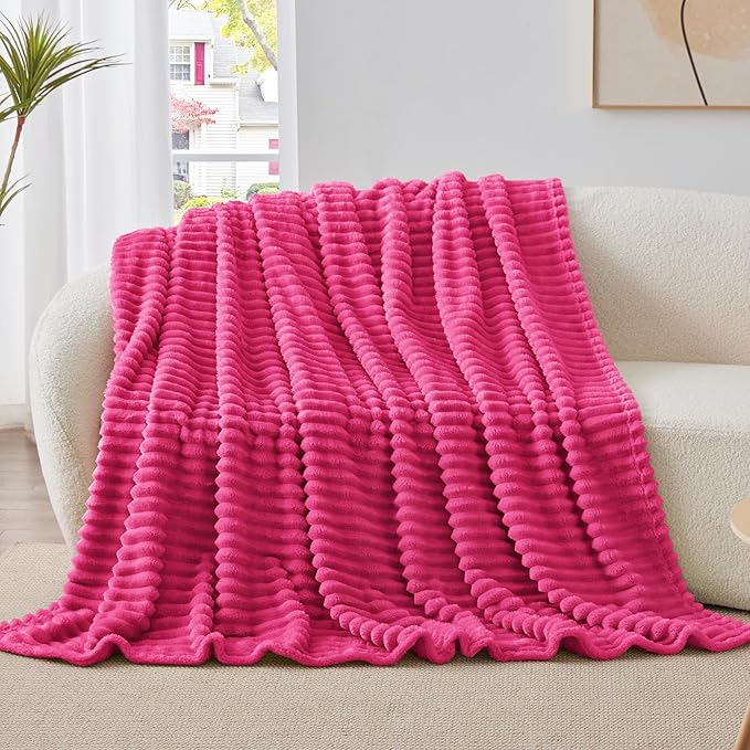 BEDELITE Twin Blanket for Couch & Bed, 300GSM Soft & Warm Fleece Blanket - Image 8