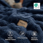 Bedsure 3D Fleece Bubble Blanket - Image 5