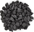 Onlyfire 10Lbs Black Lava Rock for Fire Pit/Fireplace/Gas Grill/Landscaping
