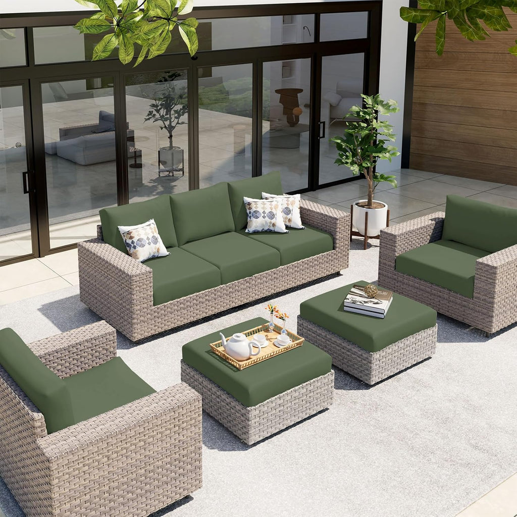 Waterproof Couch Cushion Covers, Stretch Sofa Seat Slipcovers