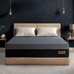 EGOHOME Queen 12" Copper Gel Memory Foam Mattress Pressure Relief Medium