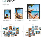 DUENPY 15 Pack Mixed Size Gallery Collage Frame Black