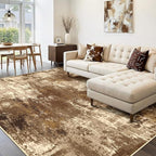 Washable Area Rugs 6'x9' Non-Slip Modern Abstract Soft - Image 8