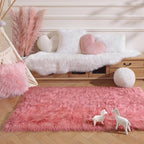 Ashler Faux Fur Area Rug - Image 3
