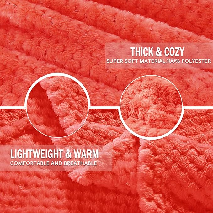 Exclusivo Mezcla Fleece Throw Blanket Extra Large, Super Soft and Warm Blankets - Image 5