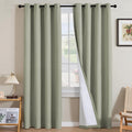 H.VERSAILTEX Linen Curtains 100% Blackout Curtains by HVERSAILTEX