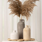 Vanselia Ceramic Vase Set of 3 Home Decor Living Room Table Decorations