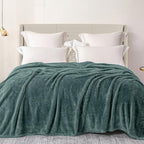 Exclusivo Mezcla Plush Fuzzy Fleece Bed Blanket Twin Size, Super Soft, Fluffy by ExclusivoMezcla