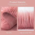 Ashler Faux Fur Area Rug - Image 7